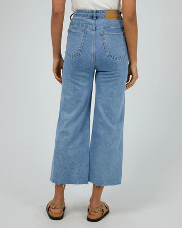 Charlie High Rise Wide Leg Jean Denim