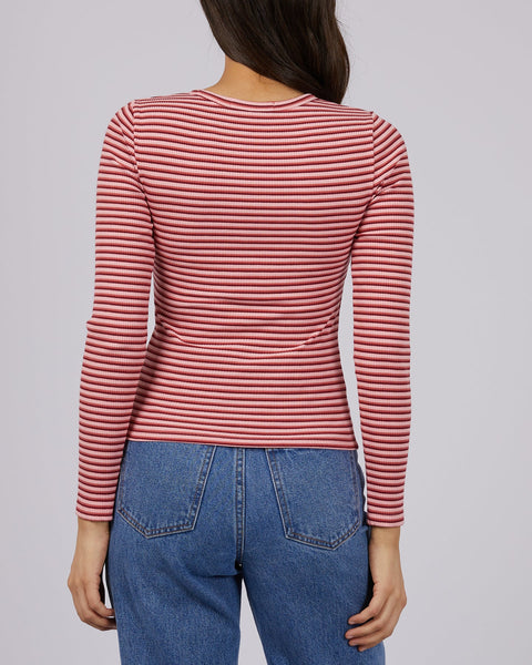 Eve Rib Stripe Long Sleeve