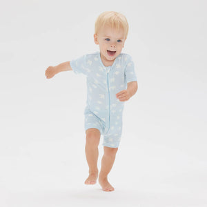 Day or Night Onesie Short Sleeve Bird Song