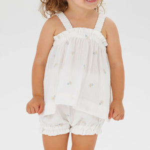Woven Top Little Petal